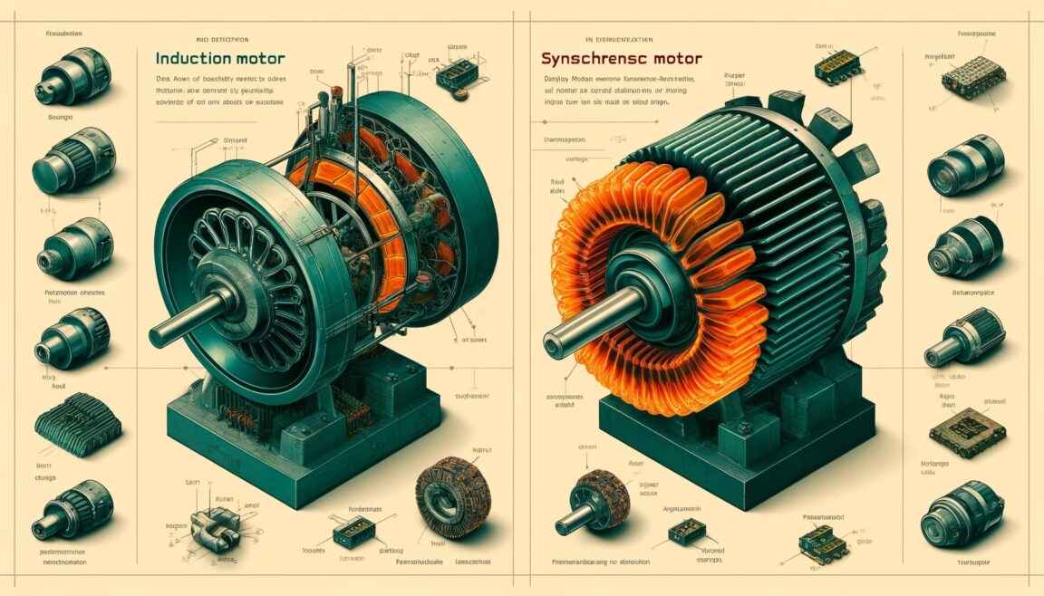 Motores de Indução vs. Síncronos: Comparação de Eficiência